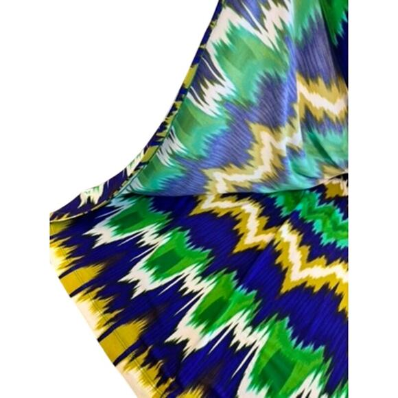 NWT!"CALVIN KLEIN" Aztec Sundress SZ 20W Soft Boho Hippie Missing Belt See Image - Picture 11 of 15